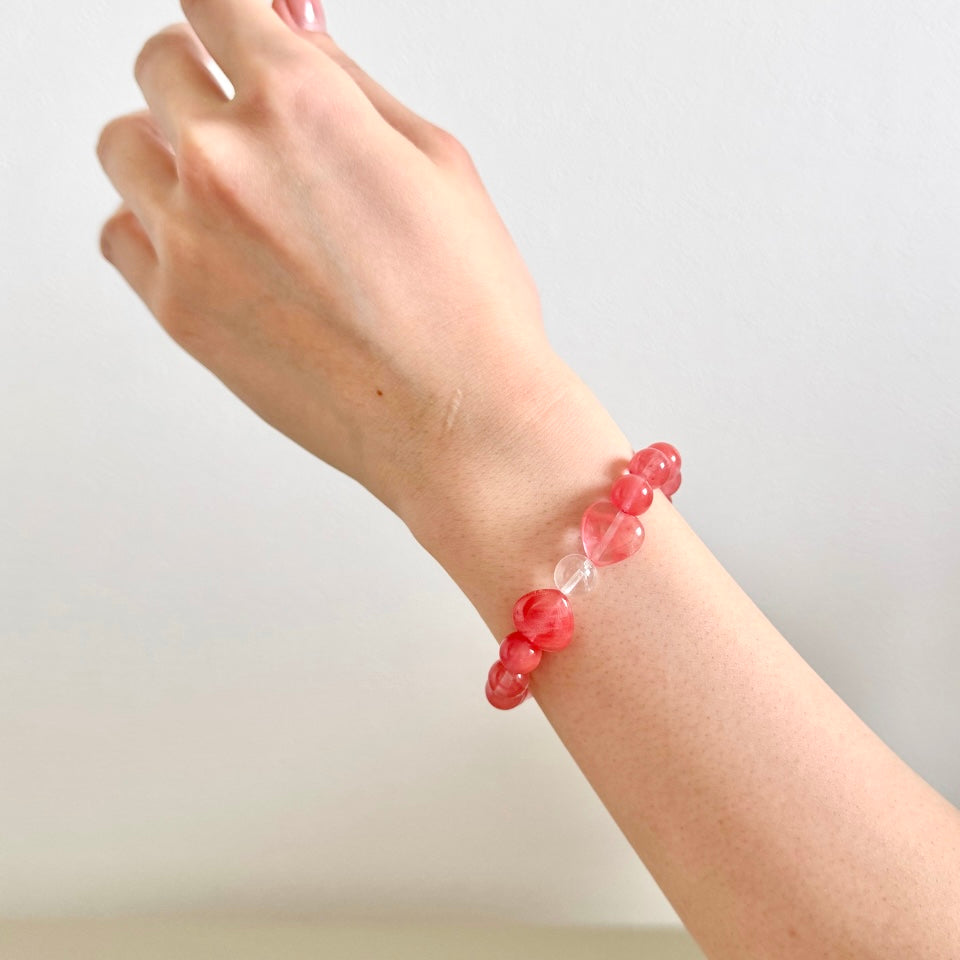 Cherry Quatz bracelet / チェリークォーツ