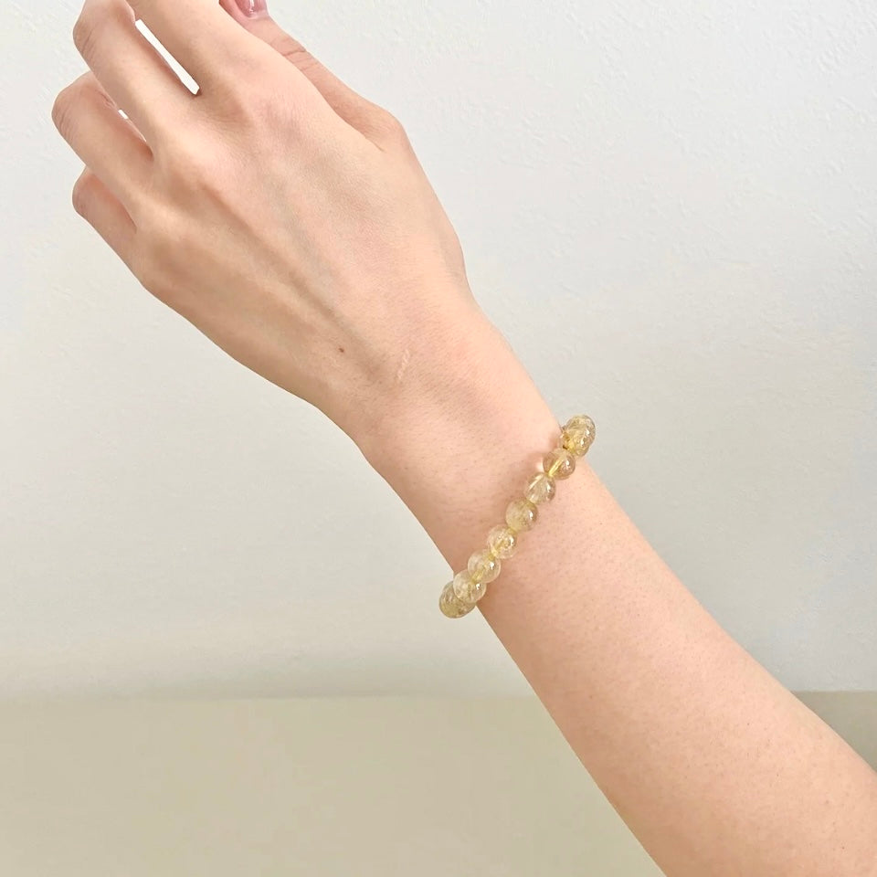 Rutile quartz bracelet / ルチルクォーツ