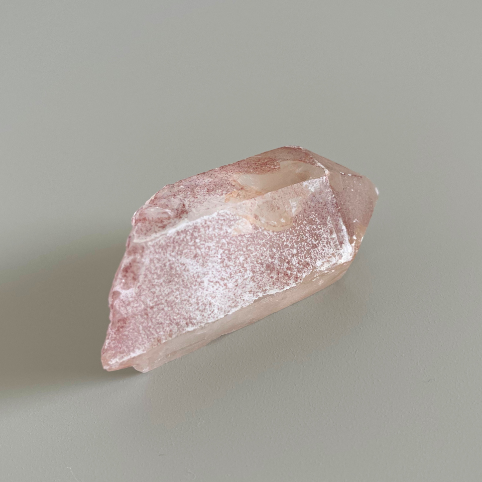 Pink lemurian seed crystal / ピンクレムリアンシードクリスタル