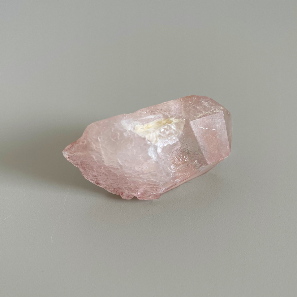 Pink lemurian seed crystal / ピンクレムリアンシードクリスタル