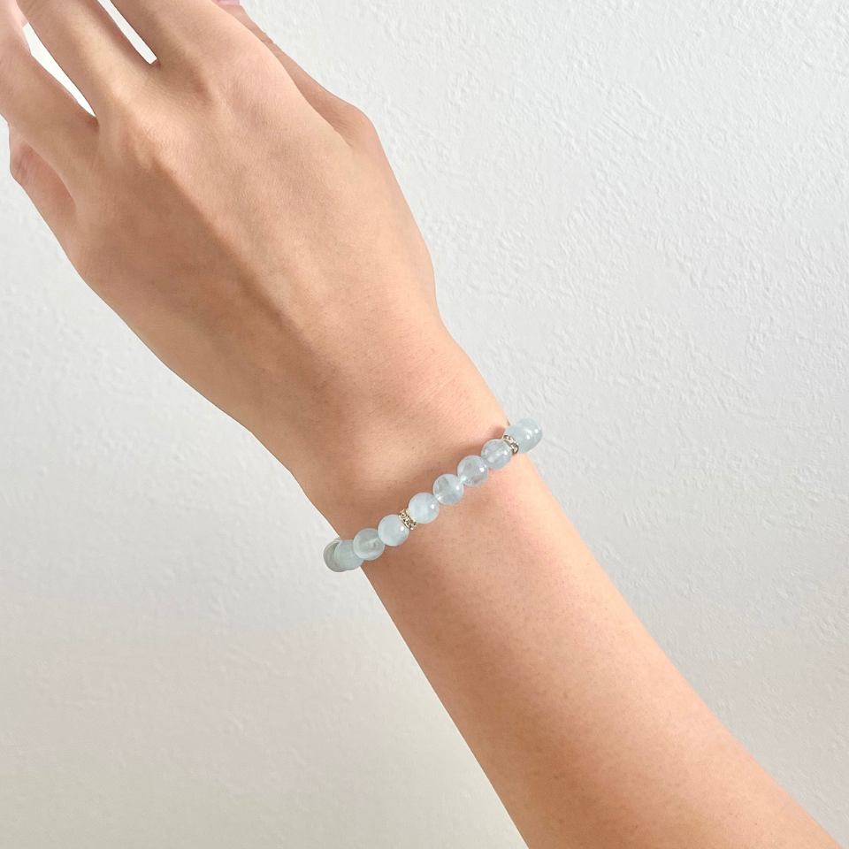 Aquamarine bracelet / アクアマリン
