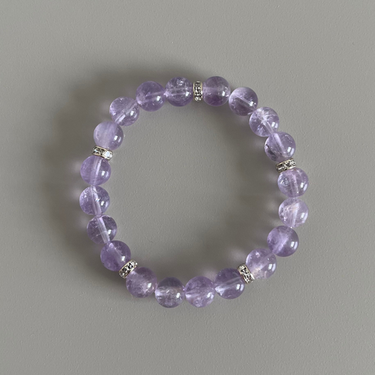 Amethyst Elestial bracelet / アメジストエレスチャル