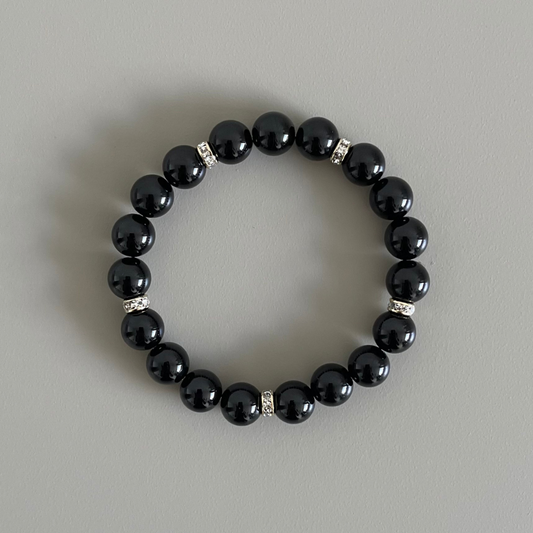 Black Tourmaline bracelet / ブラックトルマリン