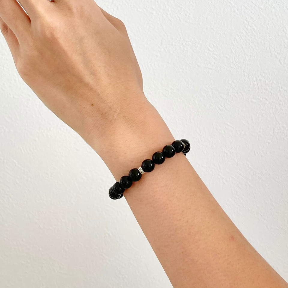 Black Tourmaline bracelet / ブラックトルマリン