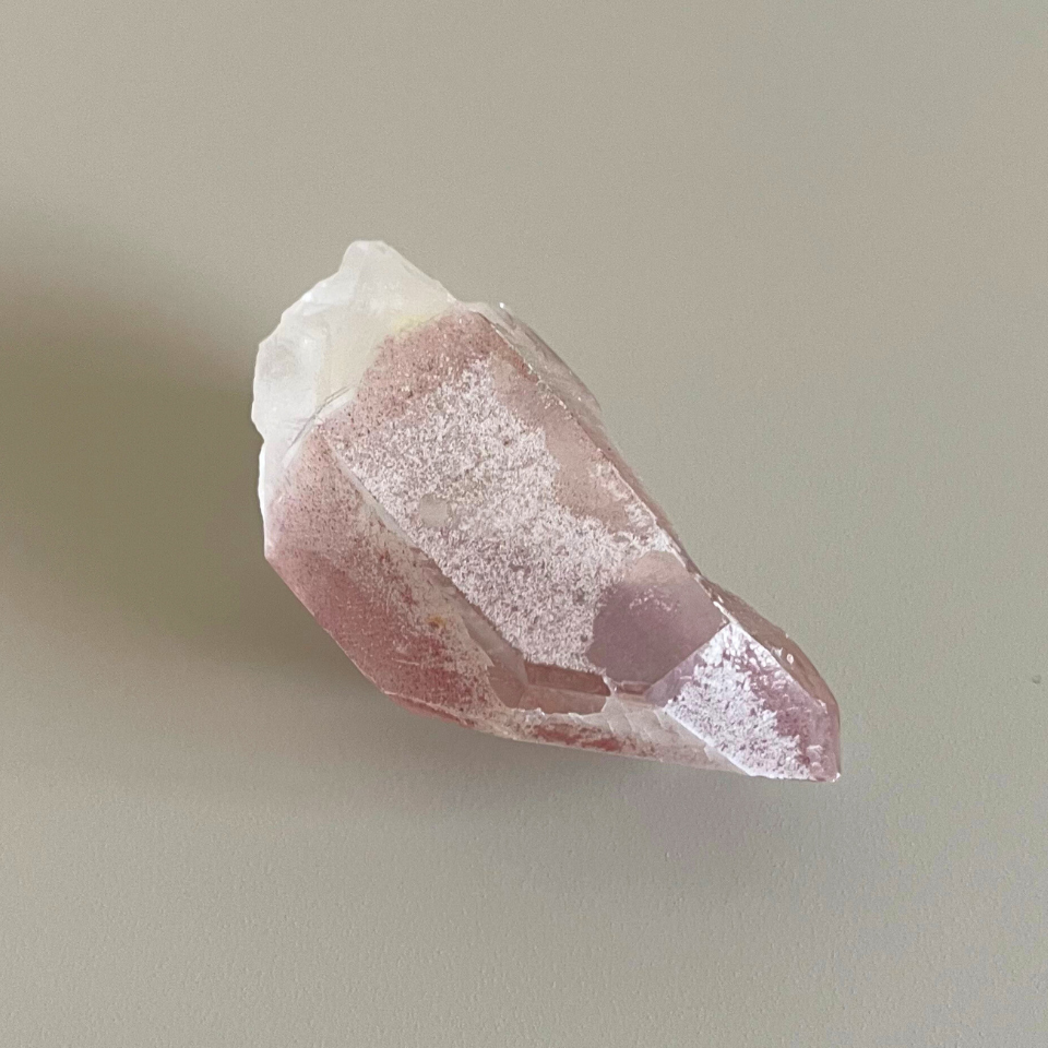 Pink lemurian seed crystal / ピンクレムリアンシードクリスタル