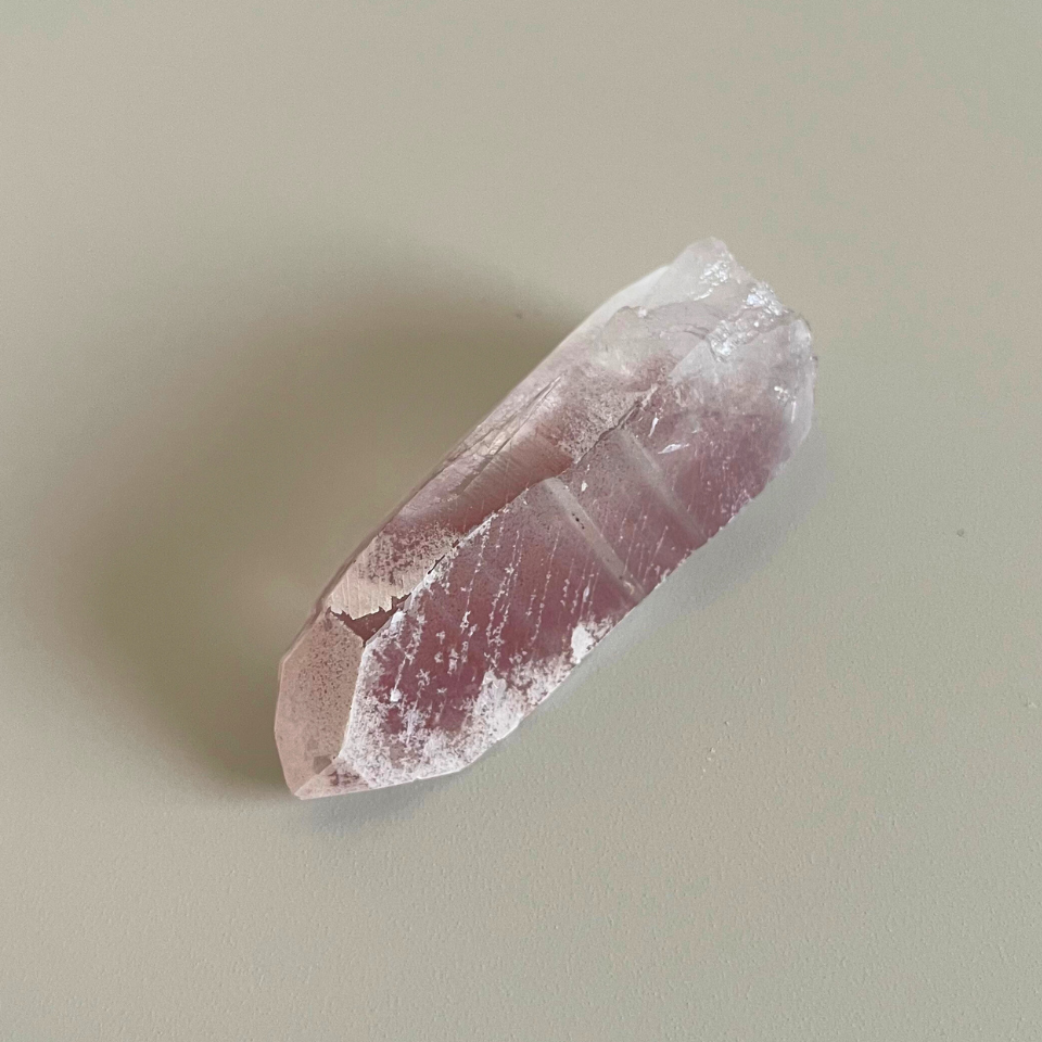 Pink lemurian seed crystal / ピンクレムリアンシードクリスタル