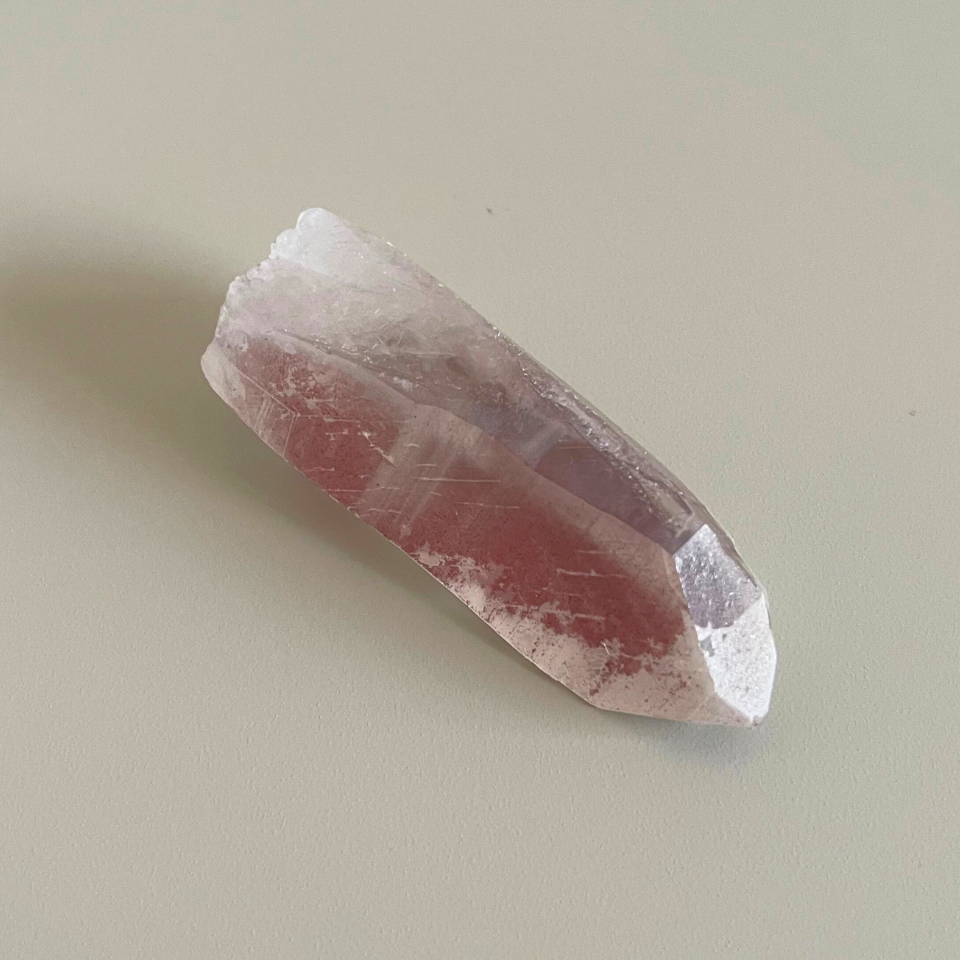 Pink lemurian seed crystal / ピンクレムリアンシードクリスタル