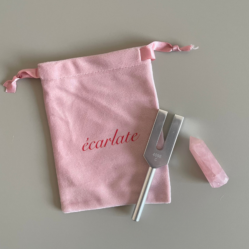 Crystal Tuner Rose quartz / クリスタルチューナーローズクォーツ