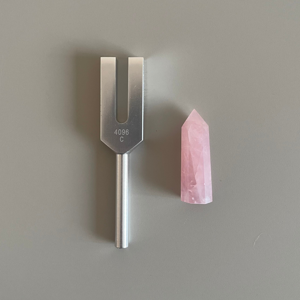 Crystal Tuner Rose quartz / クリスタルチューナーローズクォーツ
