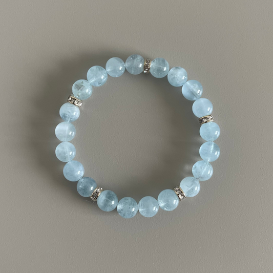 Aquamarine bracelet / アクアマリン