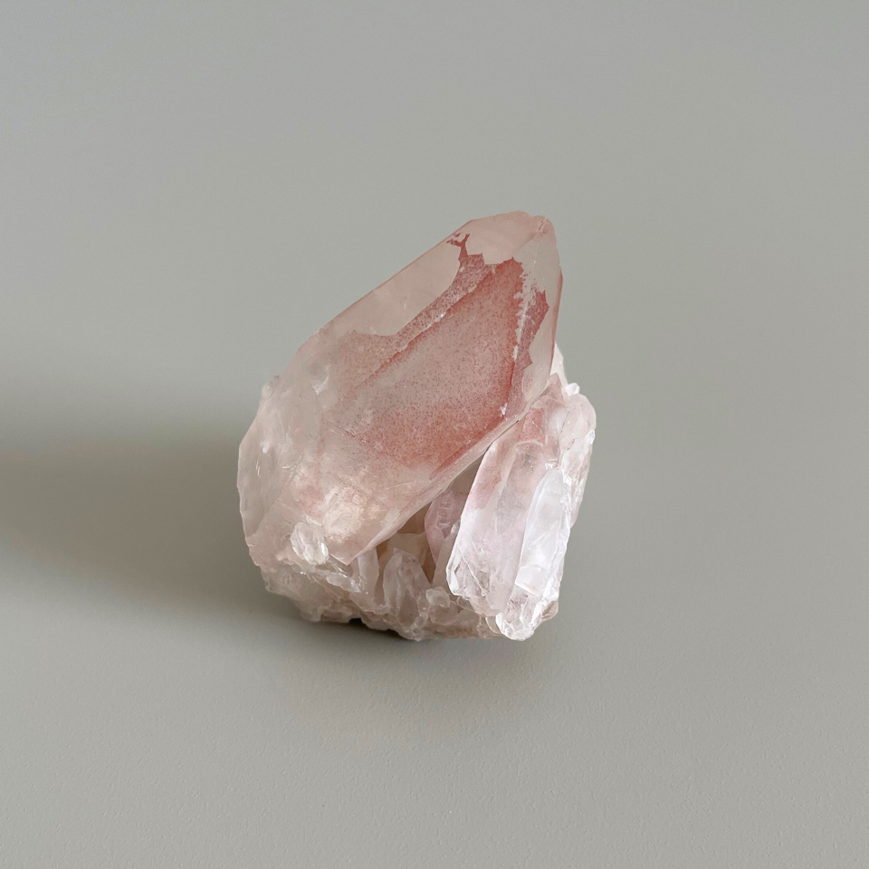 Pink lemurian seed crystal / ピンクレムリアンシードクリスタル