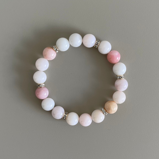 Pink Opal bracelet / ピンクオパール