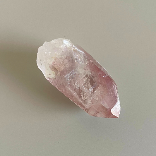Pink lemurian seed crystal / ピンクレムリアンシードクリスタル