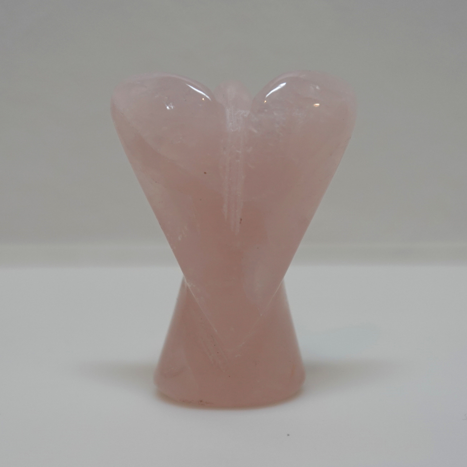 Petit rose quartz healing angel stone / ローズクォーツヒーリングエンジェルストーン