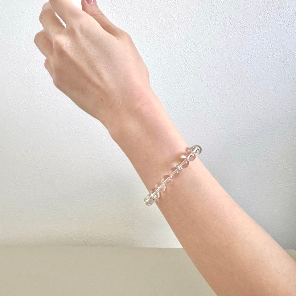 Petit lemurian seed crystal bracelet / レムリアンシードクリスタル