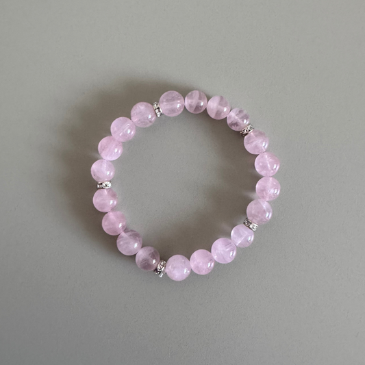 Rose quartz bracelet / ローズクォーツ