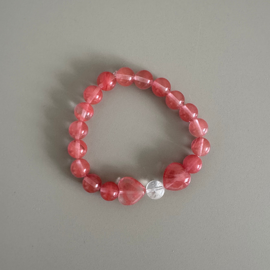 Cherry Quatz bracelet / チェリークォーツ