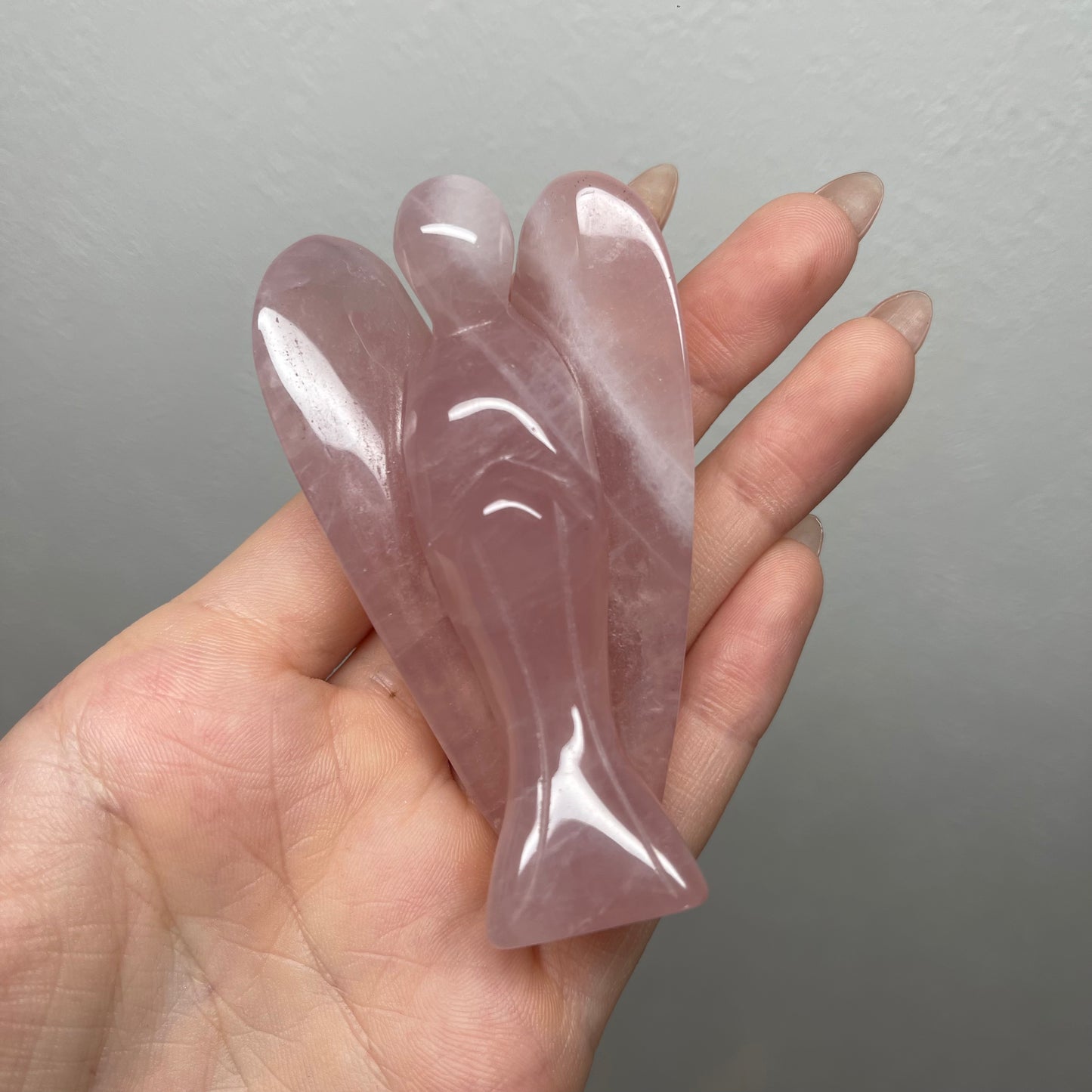 Rose quartz healing angel stone / ローズクォーツヒーリングエンジェルストーン